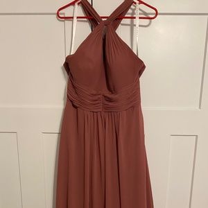 Azazie Bobbie Desert Rose- Size 10